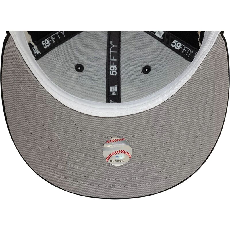 casquette-plate-noire-ajustee-59fifty-zodiac-chicago-white-sox-mlb-new-era