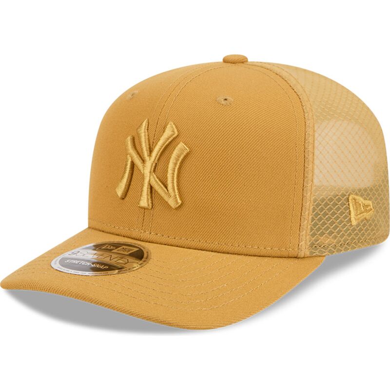 casquette-trucker-marron-claire-9seventy-stretch-snap-color-pack-new-york-yankees-mlb-new-era