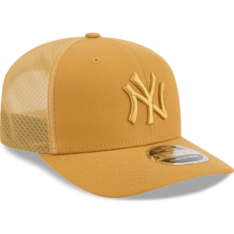 casquette-trucker-marron-claire-9seventy-stretch-snap-color-pack-new-york-yankees-mlb-new-era