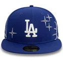 casquette-plate-bleue-ajustee-59fifty-zodiac-los-angeles-dodgers-mlb-new-era