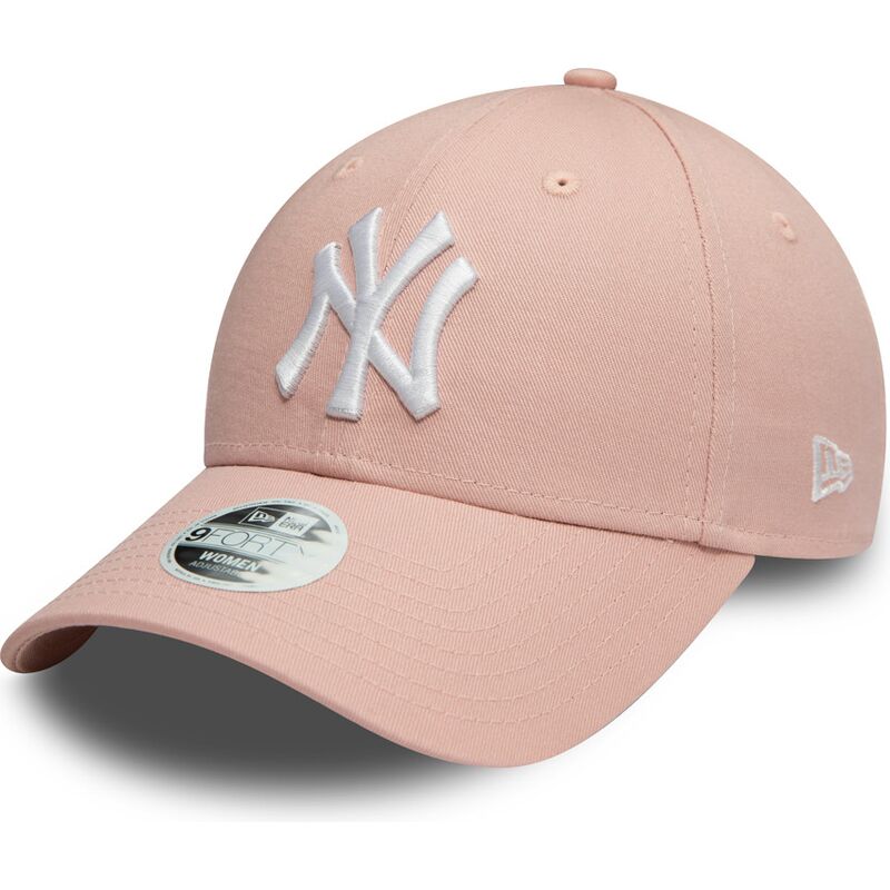 casquette-courbee-rose-ajustable-pour-femme-9forty-colour-essential-new-york-yankees-mlb-new-era casquette-courbee-rose-ajustable-pour-femme-9forty-colour-essential-new-york-yankees-mlb-new-era