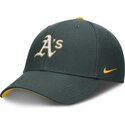 casquette-courbee-verte-ajustable-pour-enfant-dri-fit-club-structured-oakland-athletics-mlb-nike