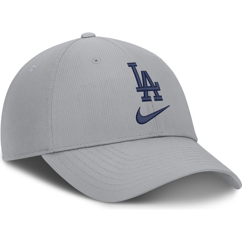 graue-verstellbare-gebogene-kappe-primetime-club-structured-uv-poly-ripstop-der-los-angeles-dodgers-mlb-von-nike graue-verstellbare-gebogene-kappe-primetime-club-structured-uv-poly-ripstop-der-los-angeles-dodgers-mlb-von-nike
