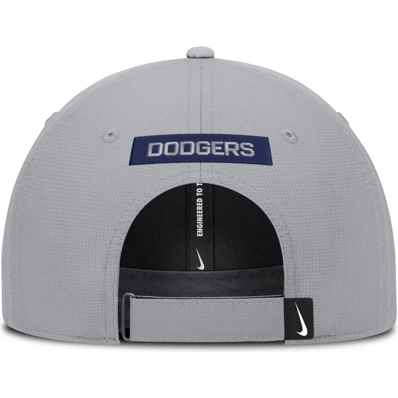 graue-verstellbare-gebogene-kappe-primetime-club-structured-uv-poly-ripstop-der-los-angeles-dodgers-mlb-von-nike graue-verstellbare-gebogene-kappe-primetime-club-structured-uv-poly-ripstop-der-los-angeles-dodgers-mlb-von-nike