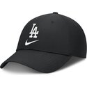 schwarze-verstellbare-gebogene-kappe-primetime-club-structured-uv-poly-ripstop-der-los-angeles-dodgers-mlb-von-nike