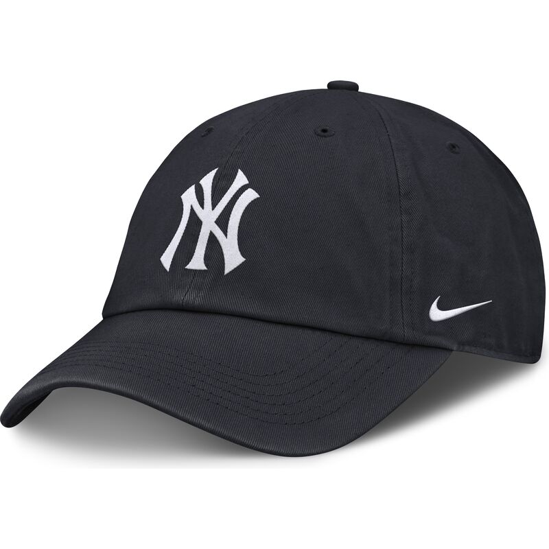 gebogene-marineblaue-verstellbare-kappe-fur-kinder-club-unstructured-organic-cotton-der-new-york-yankees-mlb-von-nike gebogene-marineblaue-verstellbare-kappe-fur-kinder-club-unstructured-organic-cotton-der-new-york-yankees-mlb-von-nike