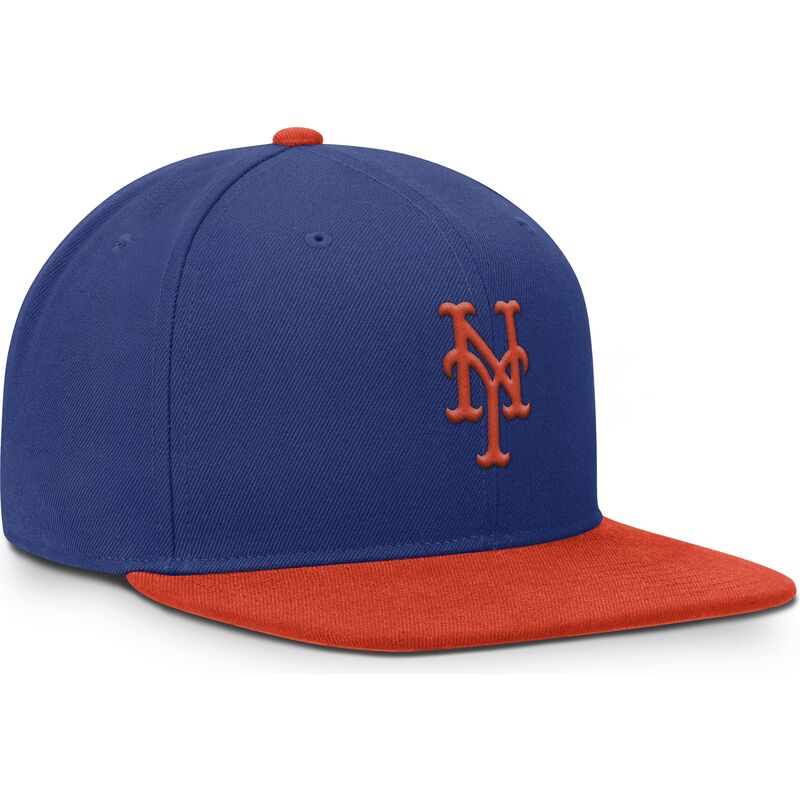 casquette-plate-bleue-et-orange-multicolore-snapback-dri-fit-pro-structured-square-bill-new-york-mets-mlb-nike
