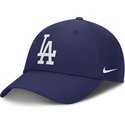casquette-courbee-bleue-ajustable-club-structured-uv-poly-ripstop-los-angeles-dodgers-mlb-nike