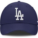 casquette-courbee-bleue-ajustable-club-structured-uv-poly-ripstop-los-angeles-dodgers-mlb-nike