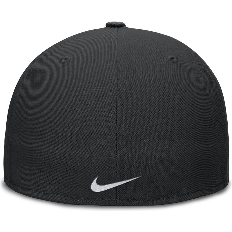gorra-plana-negra-ajustada-dri-fit-true-structured-round-bill-de-chicago-white-sox-mlb-de-nike