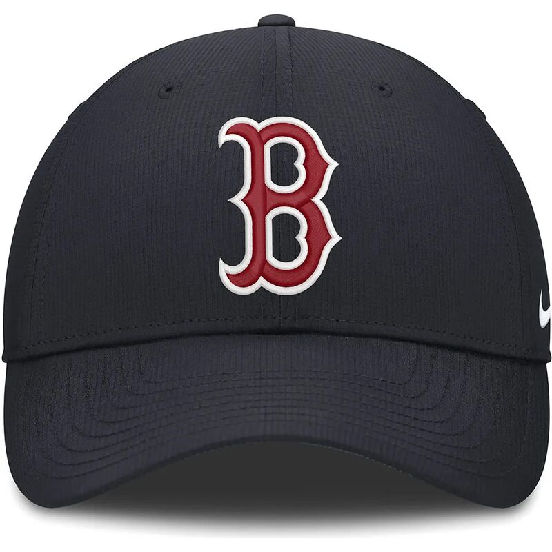 casquette-courbee-bleue-marine-ajustable-club-structured-uv-poly-ripstop-boston-red-sox-mlb-nike casquette-courbee-bleue-marine-ajustable-club-structured-uv-poly-ripstop-boston-red-sox-mlb-nike