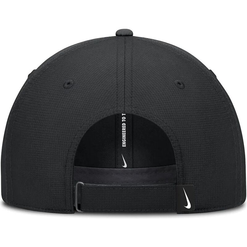 casquette-courbee-noire-ajustable-club-structured-uv-poly-ripstop-chicago-white-sox-mlb-nike