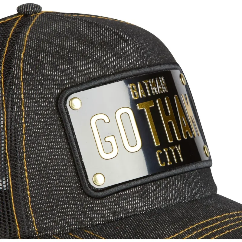 casquette-trucker-noire-con-placa-gotham-city-batman-dc6-batp1-dc-comics-capslab casquette-trucker-noire-con-placa-gotham-city-batman-dc6-batp1-dc-comics-capslab