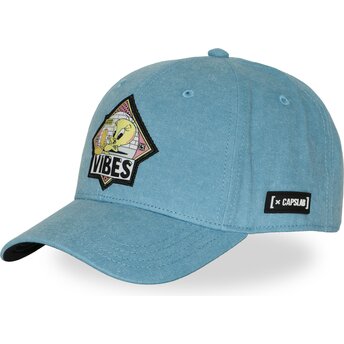 Mützen gebogen blau snapback LOO13 PCBLIFB Tweety Looney Tunes von Capslab