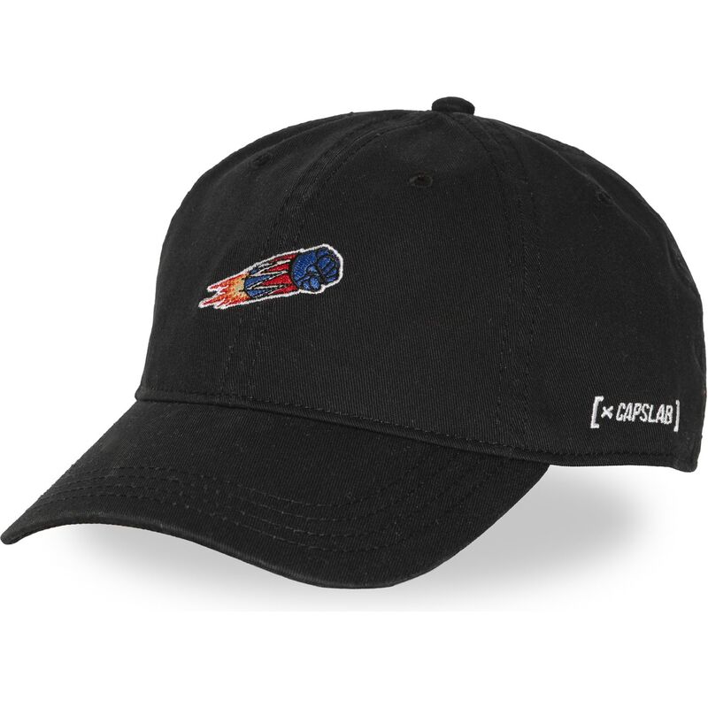 schwarze-verstellbare-curved-cap-robot-grendizer-gol7-fulb-von-capslab schwarze-verstellbare-curved-cap-robot-grendizer-gol7-fulb-von-capslab