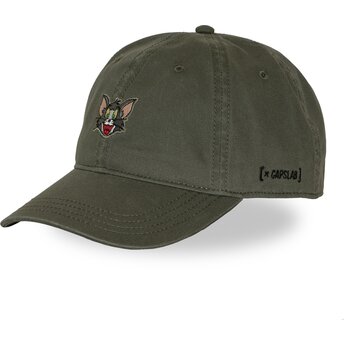 Casquette courbée verte ajustable Tom TAJ8 CATB Looney Tunes Capslab