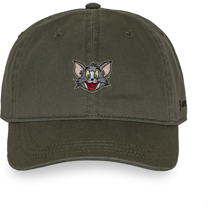 grune-verstellbare-curved-cap-tom-taj8-catb-looney-tunes-von-capslab