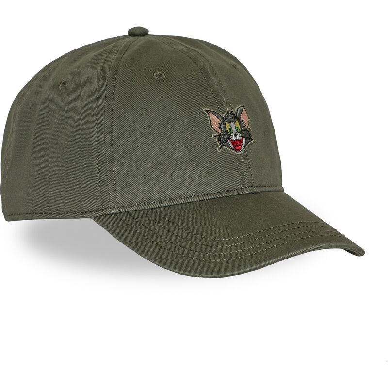 casquette-courbee-verte-ajustable-tom-taj8-catb-looney-tunes-capslab