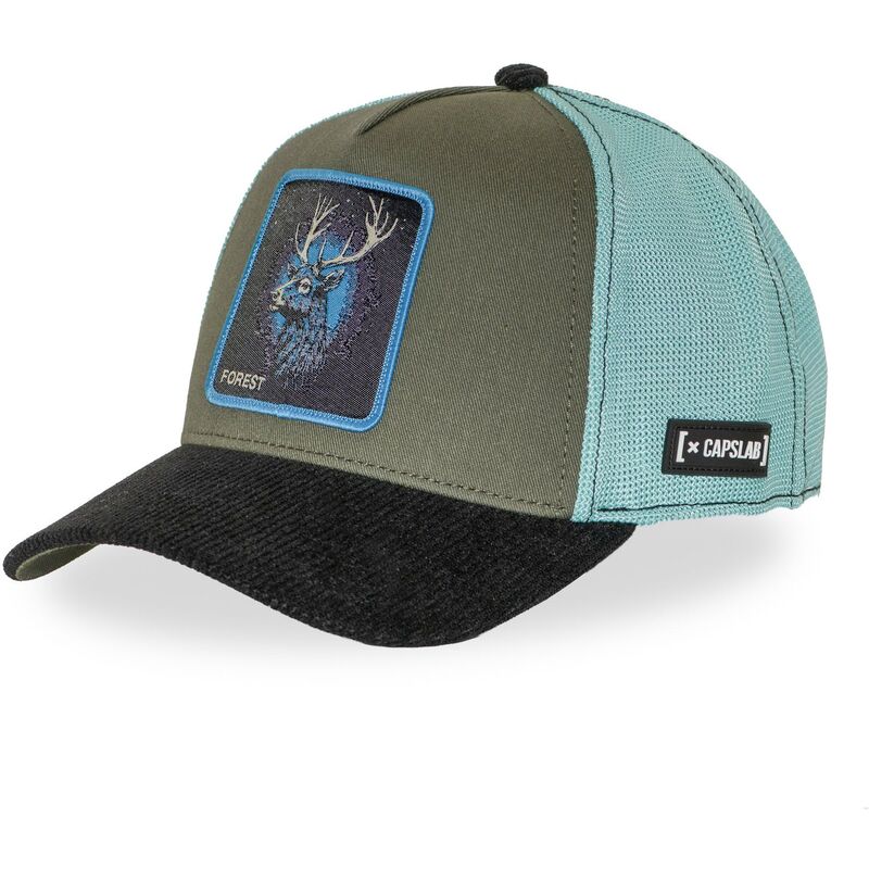 casquette-trucker-multicolore-cerf-bea3-forb-beasts-capslab