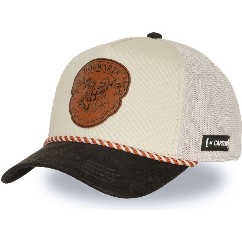 casquette-trucker-beige-et-noire-hogwarts-hp4-hogb-harry-potter-capslab