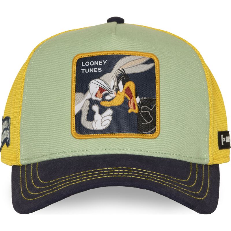 casquette-trucker-multicolore-bugs-bunny-et-daffy-duck-loo13-badb-looney-tunes-capslab