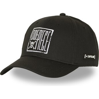 Casquette courbée noire snapback OP7 EMBB One Piece Capslab
