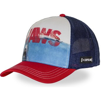 Casquette trucker multicolore JAW1 JAWB Les Dents la mer...
