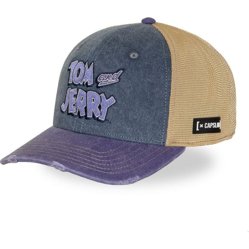 casquette-trucker-multicolore-tom-et-jerry-taj8-tajb-looney-tunes-capslab casquette-trucker-multicolore-tom-et-jerry-taj8-tajb-looney-tunes-capslab