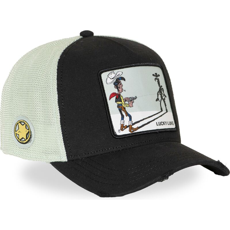 casquette-trucker-noire-et-blanche-lucky-luke-lck3-flub-capslab