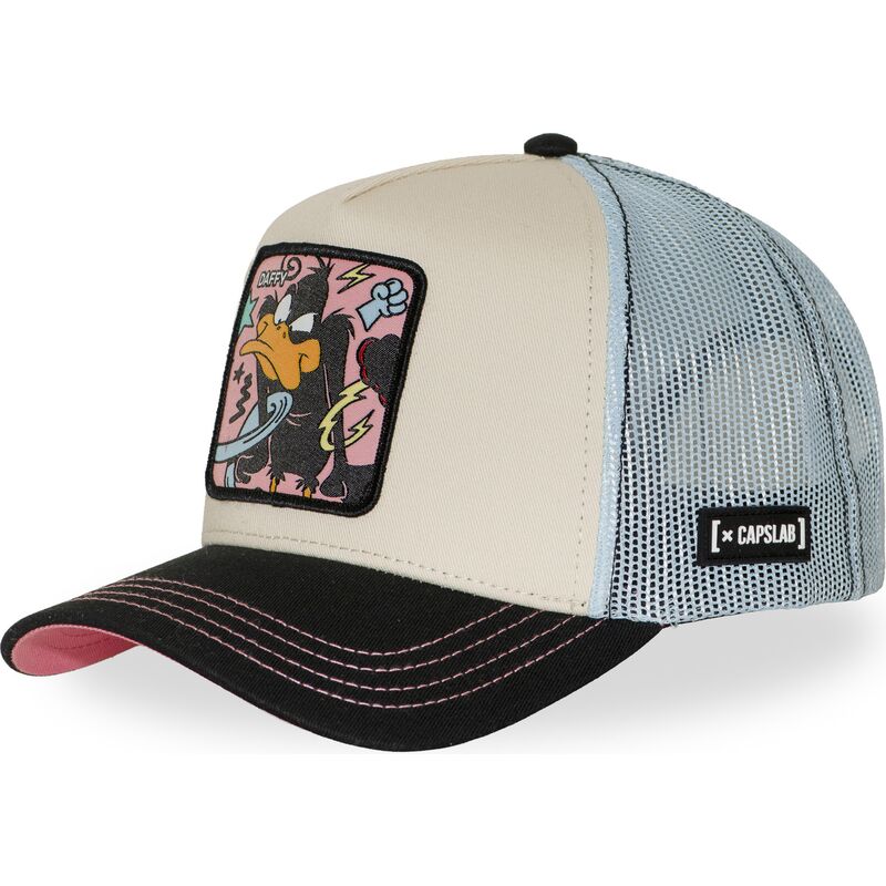 casquette-trucker-multicolore-daffy-duck-loo13-dafb-looney-tunes-capslab casquette-trucker-multicolore-daffy-duck-loo13-dafb-looney-tunes-capslab