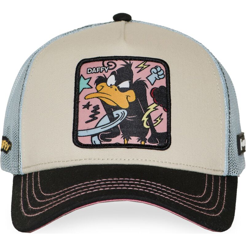 casquette-trucker-multicolore-daffy-duck-loo13-dafb-looney-tunes-capslab casquette-trucker-multicolore-daffy-duck-loo13-dafb-looney-tunes-capslab