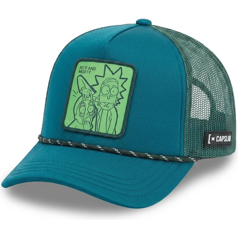 grune-trucker-kappe-rick-and-morty-rem7-ctfoamdb-von-capslab