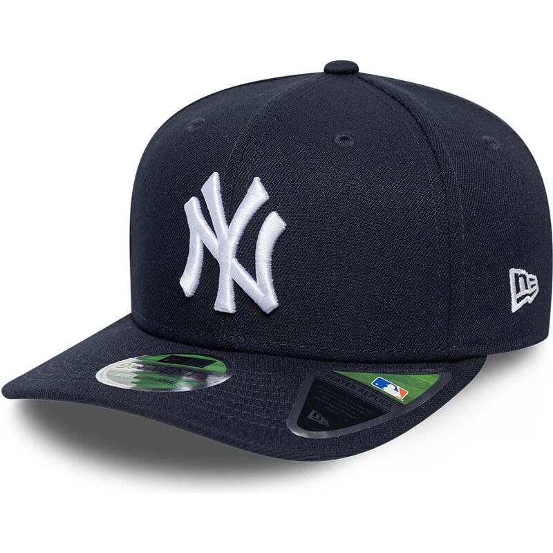 mutzen-gebogen-marineblau-snapback-9seventy-stretch-snap-player-replica-der-new-york-yankees-mlb-von-new-era