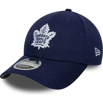 Casquette courbée bleue marine snapback 9FORTY M-Crown Team Toronto Maple Leafs NHL New Era