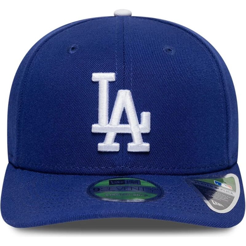mutzen-gebogen-blau-snapback-9seventy-stretch-snap-player-replica-der-los-angeles-dodgers-mlb-von-new-era