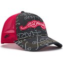 mutzen-gebogen-schwarz-snapback-don-denim-von-ed-hardy