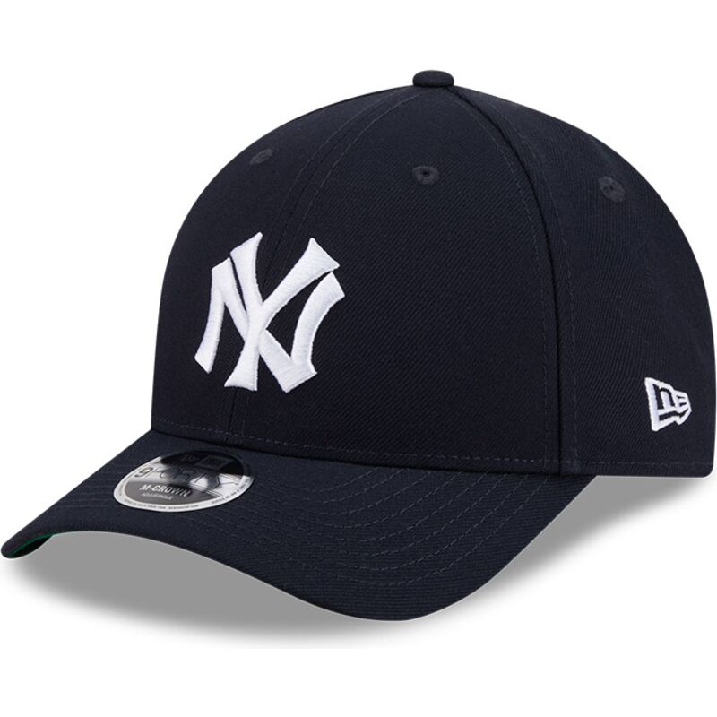 casquette-courbee-bleue-marine-snapback-9forty-m-crown-hall-of-fame-new-york-yankees-mlb-new-era