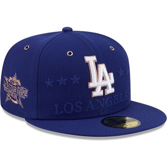 Mützen flach blau angepasst 59FIFTY All Star Game der Los Angeles Dodgers MLB von New Era