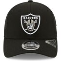 mutzen-gebogen-schwarz-snapback-9seventy-stretch-snap-team-der-las-vegas-raiders-nfl-von-new-era