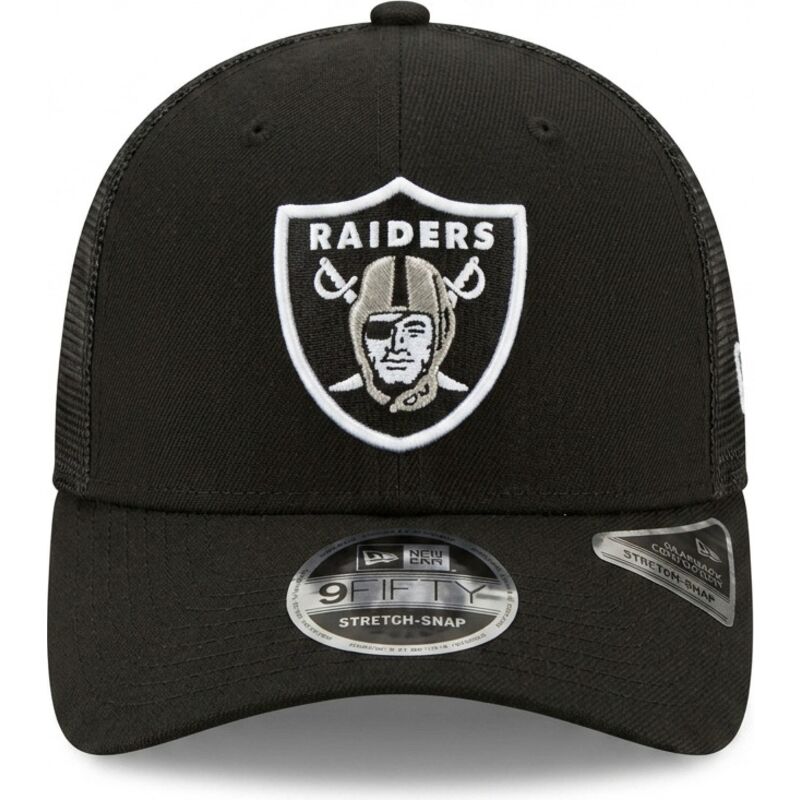 mutzen-gebogen-schwarz-snapback-9seventy-stretch-snap-team-der-las-vegas-raiders-nfl-von-new-era