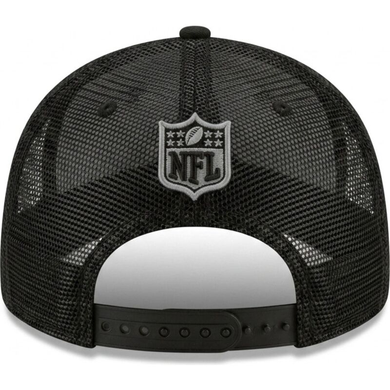 casquette-trucker-noire-9seventy-stretch-snap-team-las-vegas-raiders-nfl-new-era