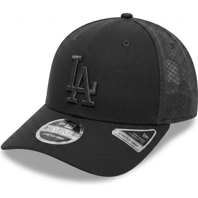 casquette-trucker-grise-9seventy-stretch-snap-color-pack-los-angeles-dodgers-mlb-new-era