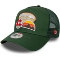 casquette-trucker-verte-pour-enfant-a-frame-outdoor-new-era