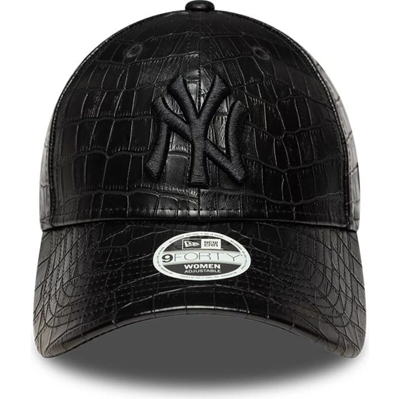 mutzen-gebogen-schwarz-verstellbares-band-9forty-pu-pattern-der-new-york-yankees-mlb-von-new-era mutzen-gebogen-schwarz-verstellbares-band-9forty-pu-pattern-der-new-york-yankees-mlb-von-new-era