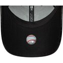casquette-courbee-noire-ajustable-pour-femme-avec-logo-noir-9forty-pu-pattern-new-york-yankees-mlb-new-era