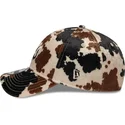 casquette-courbee-marron-ajustable-9twenty-animal-print-new-york-yankees-mlb-new-era