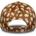mutzen-gebogen-braun-verstellbares-band-9twenty-animal-print-der-los-angeles-dodgers-mlb-von-new-era