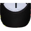 casquette-trucker-noire-et-blanche-e-frame-print-visor-valentino-rossi-vr46-motogp-new-era