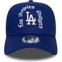 mutzen-gebogen-blau-snapback-a-frame-wordmark-der-los-angeles-dodgers-mlb-von-new-era