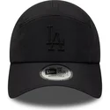 casquette-trucker-noire-avec-logo-noir-runner-tech-midi-los-angeles-dodgers-mlb-new-era